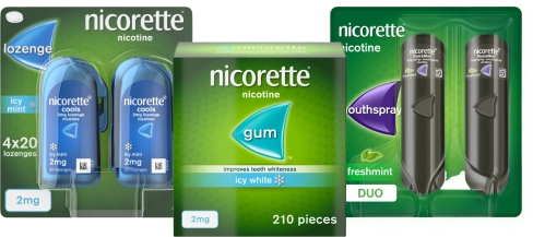 nicorette products